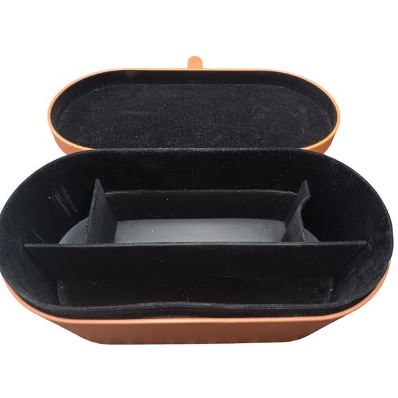 Dyson Large Hard Storage Presentation Case, Brown, New, 15"W x 6.5"H x 7"D - Picture 2 of 8